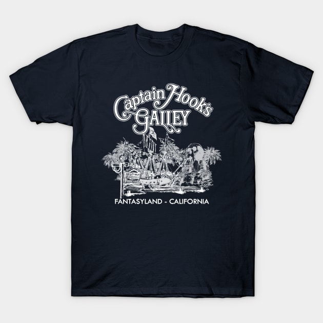 Captain Hook's Galley T-Shirt by SkprNck